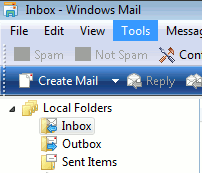 microsoft vista mail stationery